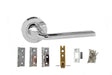 Atlantic Surf Dorpac (3" Latch, 3"x2" Hingesx3) - Polished Chrome - Each