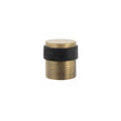 Atlantic Cylinder Premium Floor Mounted Door Stop - Matt Antique Brass - Each