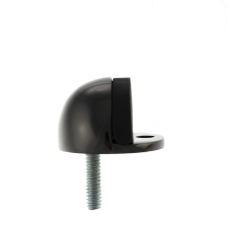 Atlantic Half-Moon Premium Floor Mounted Door Stop - Black Nickel - Each