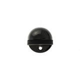 Atlantic Half-Moon Premium Floor Mounted Door Stop - Black Nickel - Each