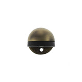 Atlantic Half-Moon Premium Floor Mounted Door Stop - Matt Antique Brass - Each