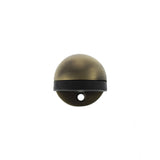 Atlantic Half-Moon Premium Floor Mounted Door Stop - Matt Antique Brass - Each