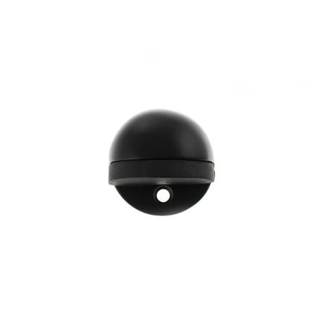 Atlantic Half-Moon Premium Floor Mounted Door Stop - Matt Black - Each