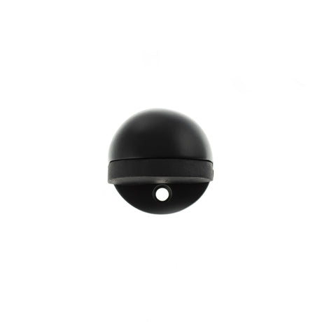 Atlantic Half-Moon Premium Floor Mounted Door Stop - Matt Black - Each