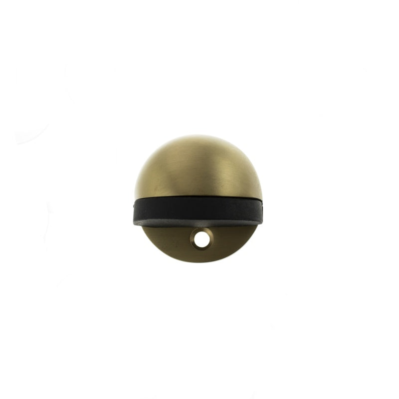 Atlantic Half-Moon Premium Floor Mounted Door Stop - Satin Brass - Each