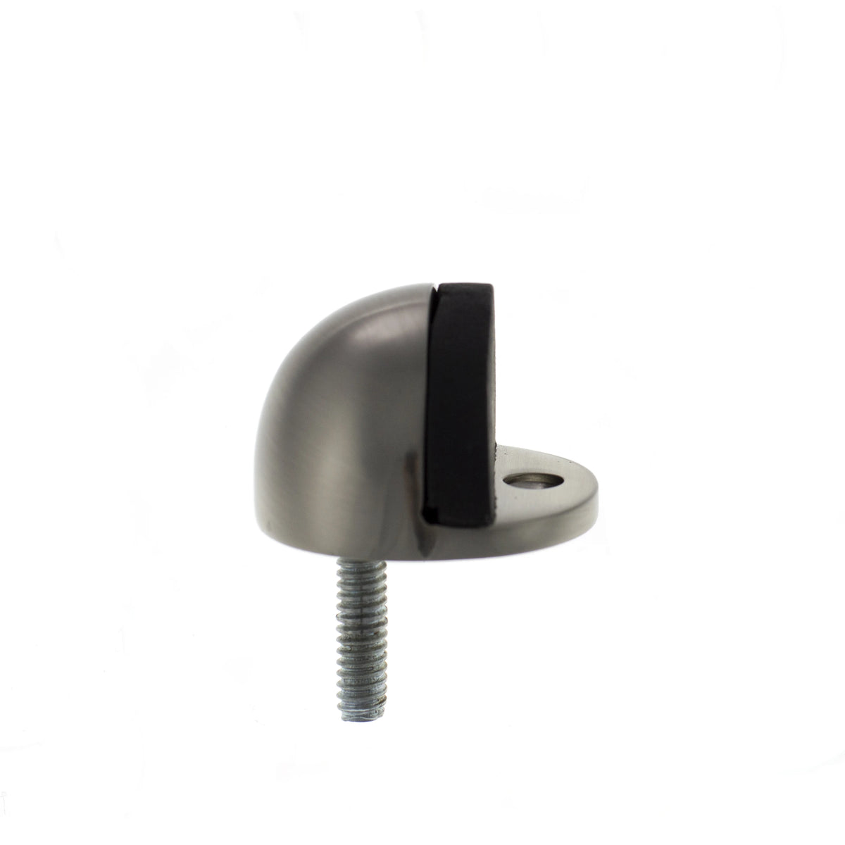 Atlantic Half-Moon Premium Floor Mounted Door Stop - Satin Nickel - Ea ...