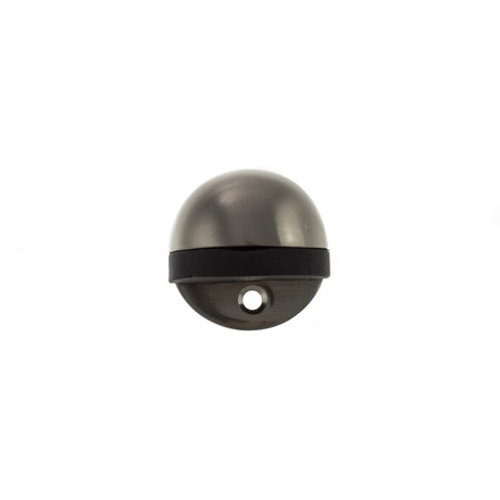 Atlantic Half-Moon Premium Floor Mounted Door Stop - Satin Nickel - Each