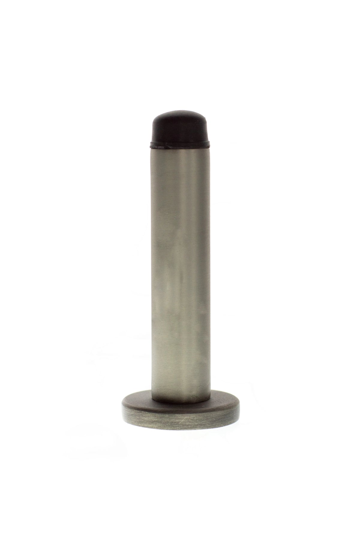 Atlantic Premium Wall Mounted Door Stop on Concealed Fix Rose - Matt Gun Metal - Each
