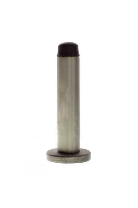 Atlantic Premium Wall Mounted Door Stop on Concealed Fix Rose - Matt Gun Metal - Each