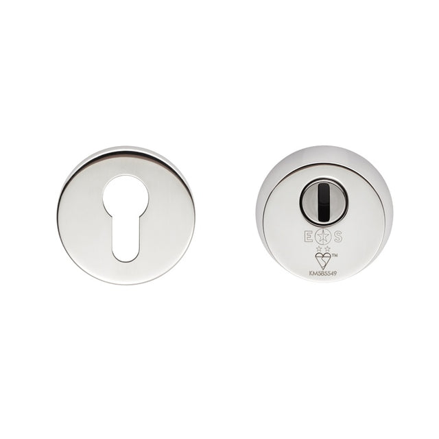 2 STAR SECURITY ESCUTCHEON SET_x005F
 - BRIGHT STAINLESS STEEL - 54 - EACH