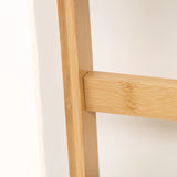 Outsunny 3-Tier Plant Stand, Plant Shelf Rack, Folding Bamboo Display Stand, 98x37x96.5cm, Natural