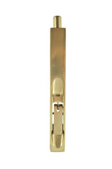 Atlantic Lever Action Flush Bolt 150mm - Polished Brass - Each