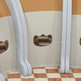 AIYAPLAY Monkey-Design Kids Play Tunnel for Crawling, Climbing, for ages 3-6 Years, Brown