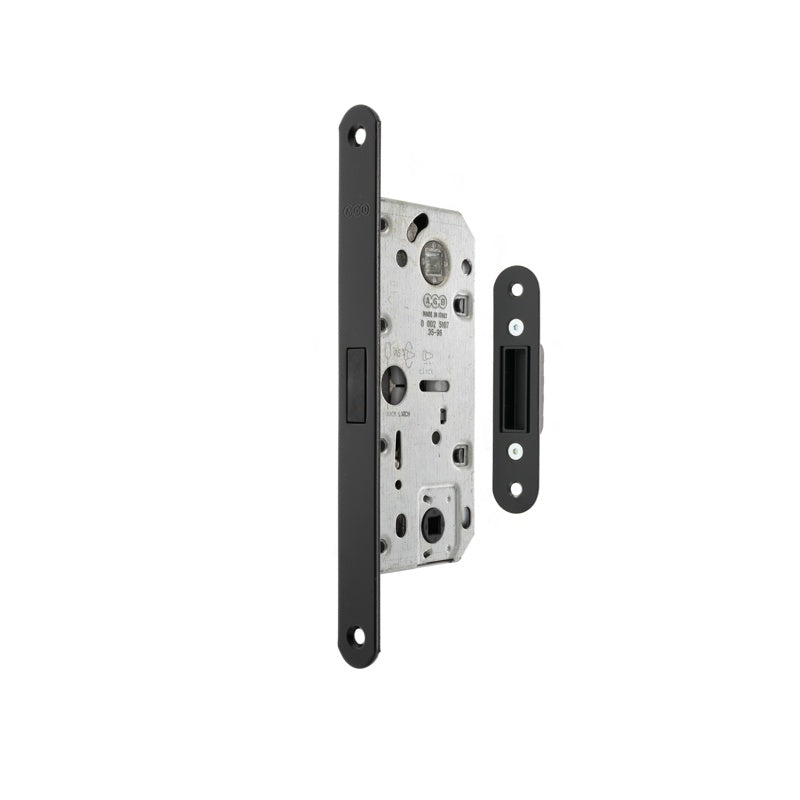 AGB Polaris 2XT Magnetic Euro Profile Sashlock with adjustable strikeplate 35mm backset - Matt Black - Each