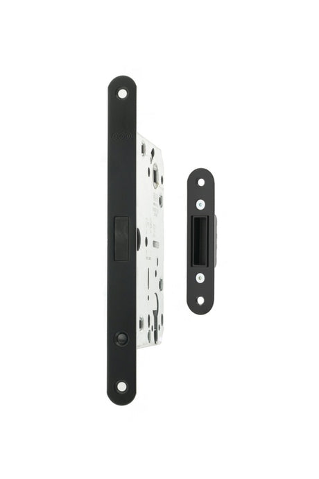 AGB Polaris 2XT Magnetic Euro Profile Sashlock 60mm backset - Matt Black - Each