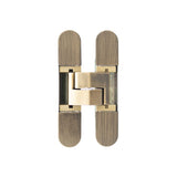 AGB Eclipse Fire Rated Adjustable Concealed Hinge - Matt Antique Brass - Each