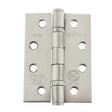 Atlantic Ball Bearing Hinges Grade 13 Fire Rated 4" x 3" x 3mm - Satin Stainless Steel - Pair