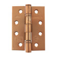 Atlantic Ball Bearing Hinges Grade 13 Fire Rated 4" x 3" x 3mm - Urban Satin Copper - Pair