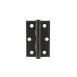 Atlantic Ball Bearing Hinges 3" x 2" x 2mm - Matt Black - Pair