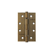 Atlantic Slim Knuckle Ball Bearing Hinges 4" x 2.5" x 2.5mm - Matt Antique Brass - Pair