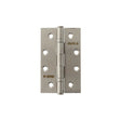 Atlantic Slim Knuckle Ball Bearing Hinges 4" x 2.5" x 2.5mm - Satin Stainless steel - Pair
