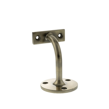 Atlantic Heavy-duty Handrail Bracket 80mm Projection - Antique Brass - Each