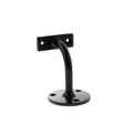 Atlantic Heavy-duty Handrail Bracket 80mm Projection - Matt Black - Each