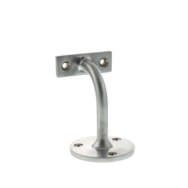 Atlantic Heavy-duty Handrail Bracket 80mm Projection - Satin Chrome - Each