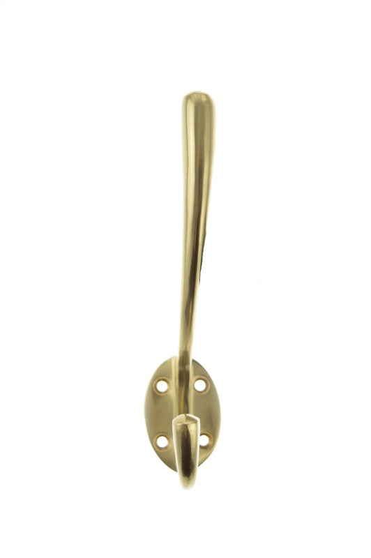 Atlantic Traditional Hat & Coat Hook - Polished Brass - Each