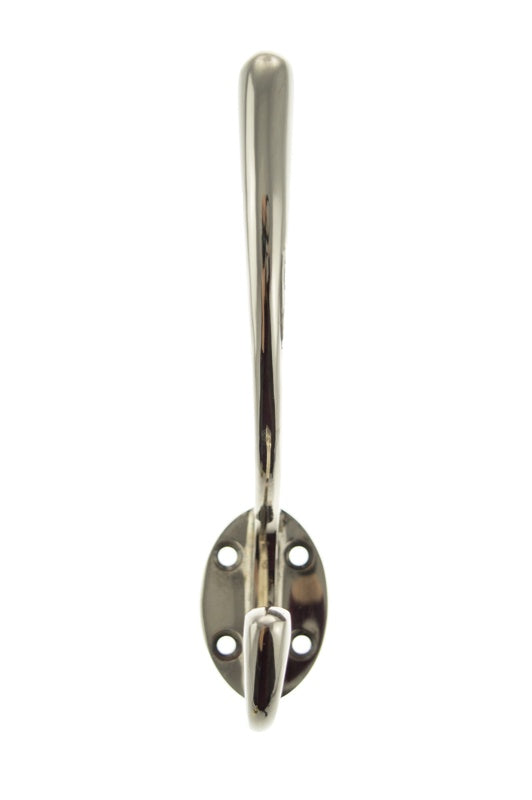 Atlantic Traditional Hat & Coat Hook - Polished Nickel - Each