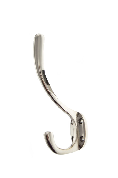 Atlantic Traditional Hat & Coat Hook - Polished Nickel - Each