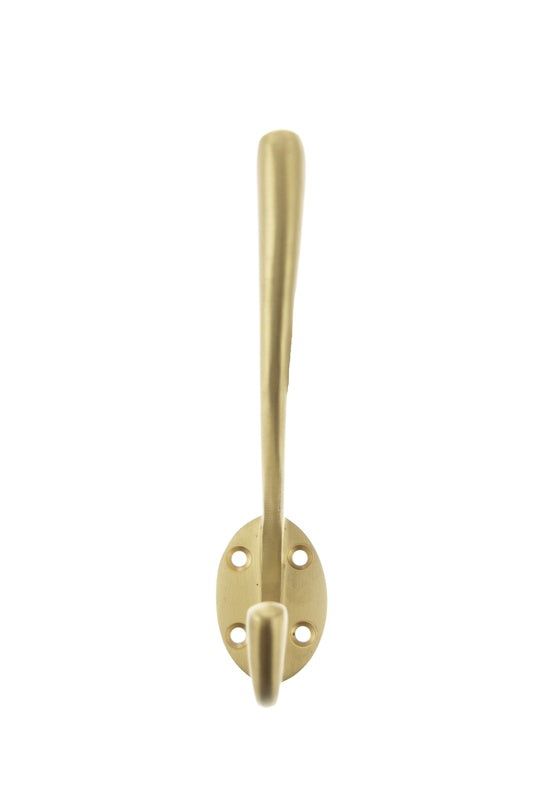 Atlantic Traditional Hat & Coat Hook - Satin Brass - Each