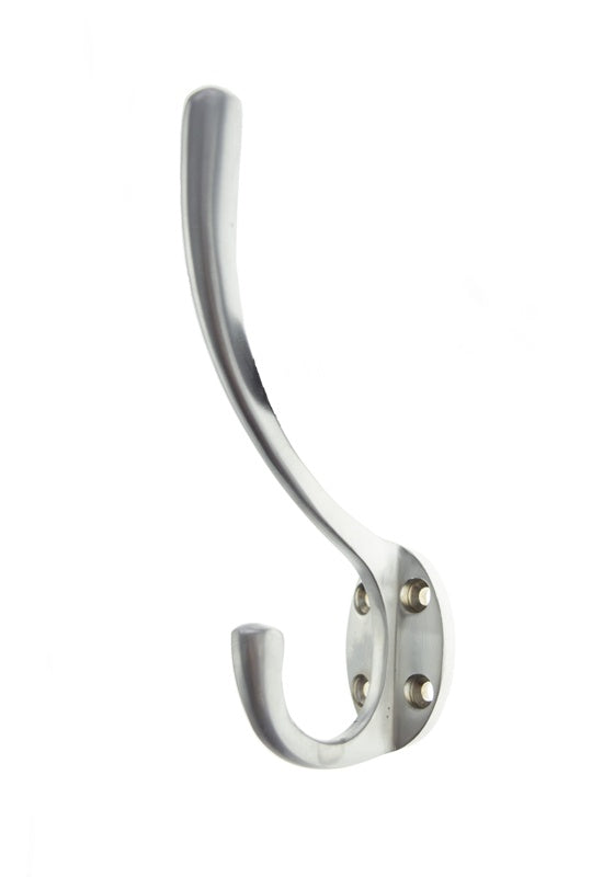 Atlantic Traditional Hat & Coat Hook - Satin Chrome - Each