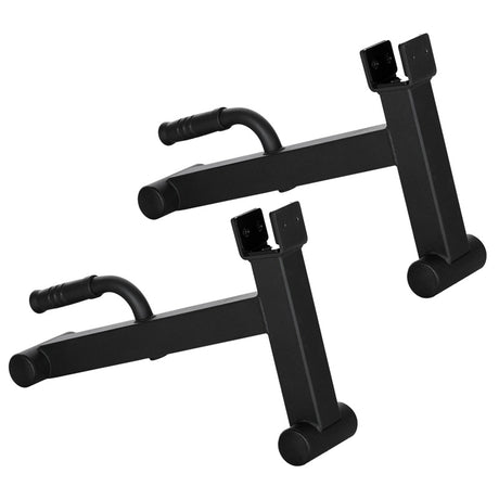 SPORTNOW 2Pcs Barbell Jack, Deadlift Jack with Non-Slip Handle and Plastic Padding, Easy Loading and Unloading 400kg Barbell Plates, for Home Gym, Deadlifting Weight Training