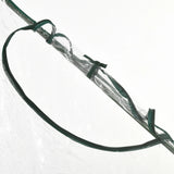 Outsunny Walk In Tomato Greenhouse Garden Outdoor Mini Greenhouse Flower Planter Steel Frame with Zipped Door & Window, PVC Cover, 180 x 100 x 168CM, Clear