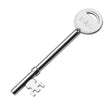 FB2 KEY FOR FIRE BRIGADE LOCK - NICKEL PLATED - EACH