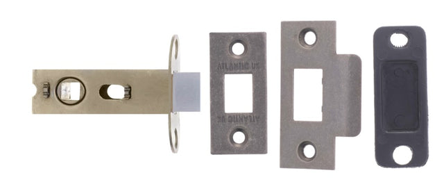 Atlantic Bolt Through Tubular Latch 2.5" - Distressed Silver - Each