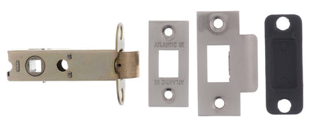 Atlantic Heavy Duty Bolt Through Tubular Latch 3" - Satin Nickel - Each