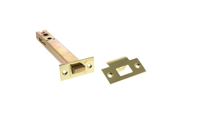 Atlantic Heavy Duty Bolt Through Tubular Latch 6" - Polished Brass - Each