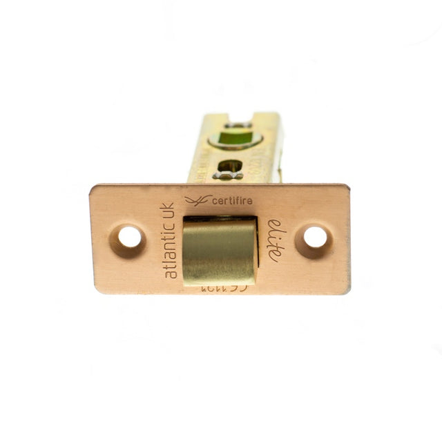 Atlantic Fire-Rated CE Marked Bolt Through Tubular Latch 2.5" - Urban Satin Copper - Each