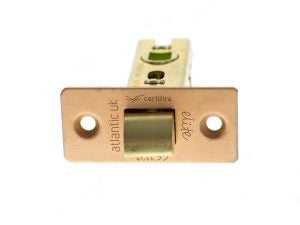 Atlantic Fire-Rated CE Marked Bolt Through Tubular Latch 3" - Urban Satin Copper - Each