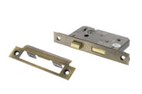 Atlantic Bathroom Lock [CE] 3" - Antique Brass - Each