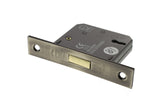 Atlantic 3 Lever Key Deadlock [CE] 2.5" - Antique Brass - Each