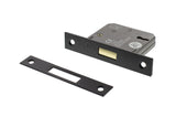 Atlantic 3 Lever Key Deadlock [CE] 2.5" - Matt Black - Each