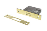 Atlantic 3 Lever Key Deadlock [CE] 3" - Satin Brass - Each