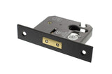 Atlantic Euro Deadlock [CE] 2.5" - Matt Black - Each