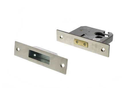 Atlantic Euro Deadlock [CE] 2.5" - Polished Nickel - Each