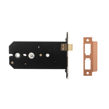 Atlantic Horizontal Bathroom Sashlock 6" - Urban Satin Copper - Each