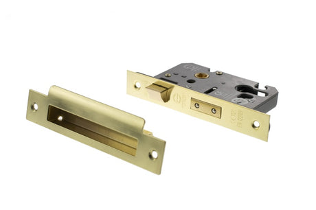 Atlantic Euro Sashlock [CE] 2.5" - Polished Brass - Each