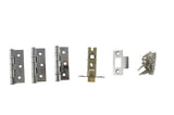 Atlantic Latch Pack [CE] 2.5" (Latch x1) + 3"x2" (Hinge x3) - Polished Chrome - Each